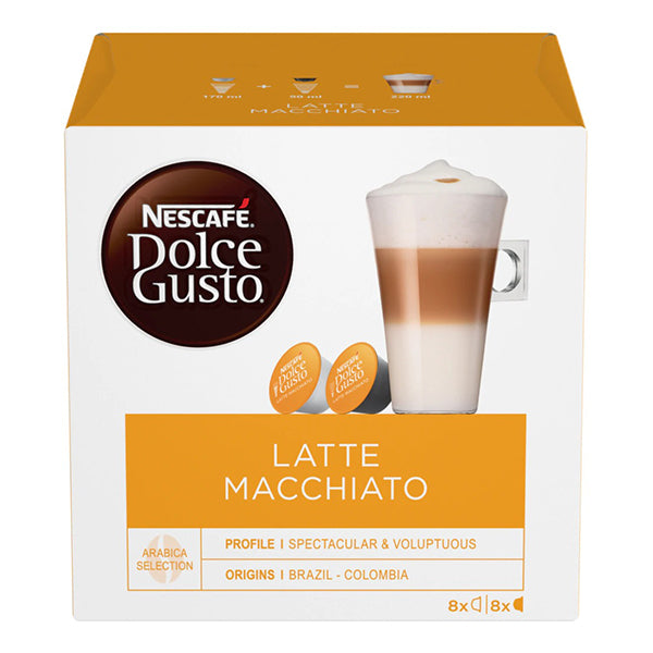 dolce gusto latte macchiato which pod first