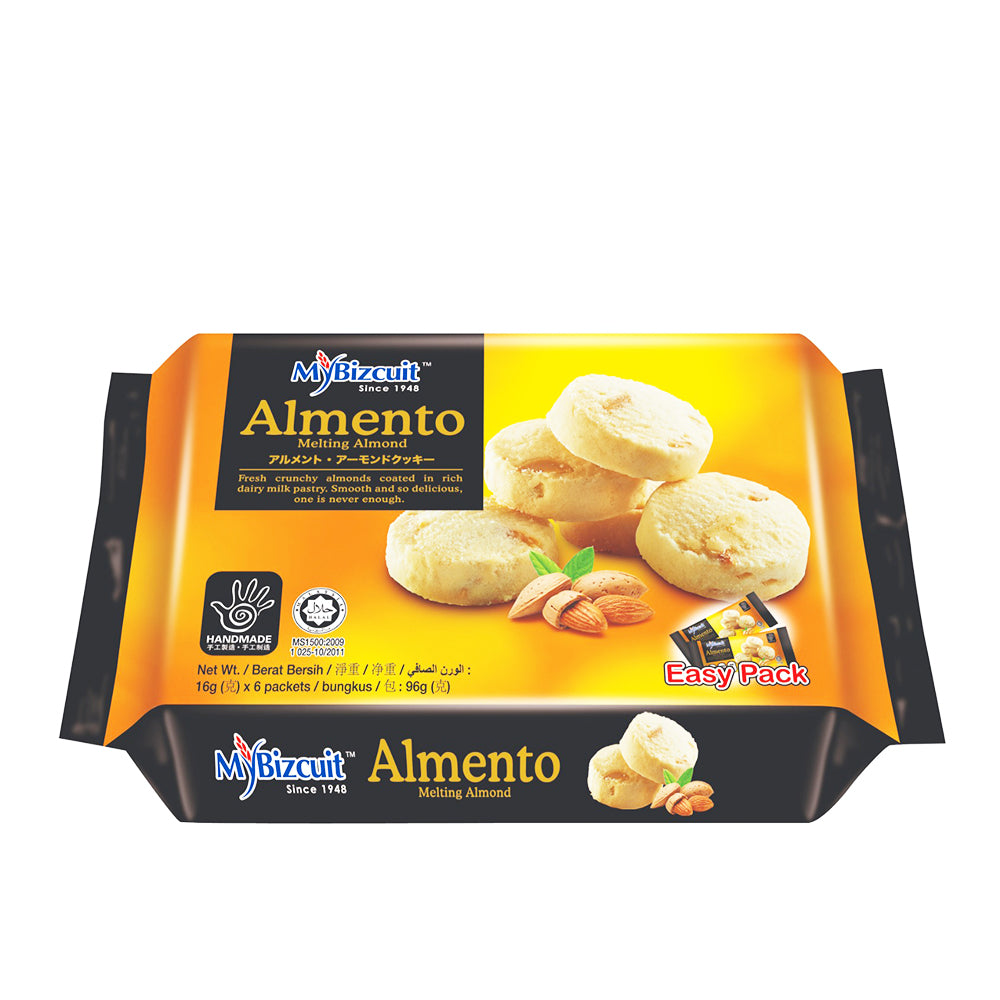 MyBizcuit Almento Melting Almond Biscuits 96g