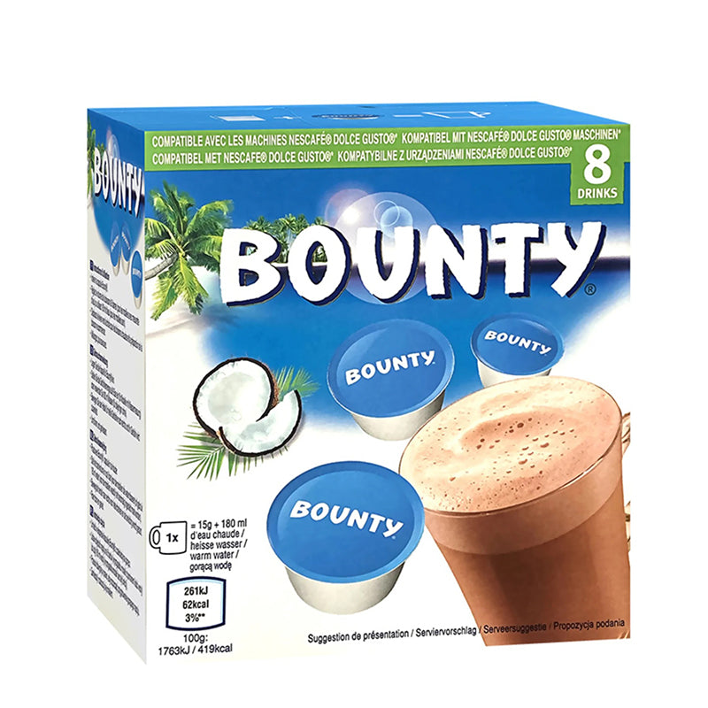 Dolce Gusto Bounty Hot Chocolate Pods