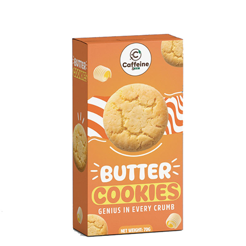 Caffeine & Co Butter Cookies 70g