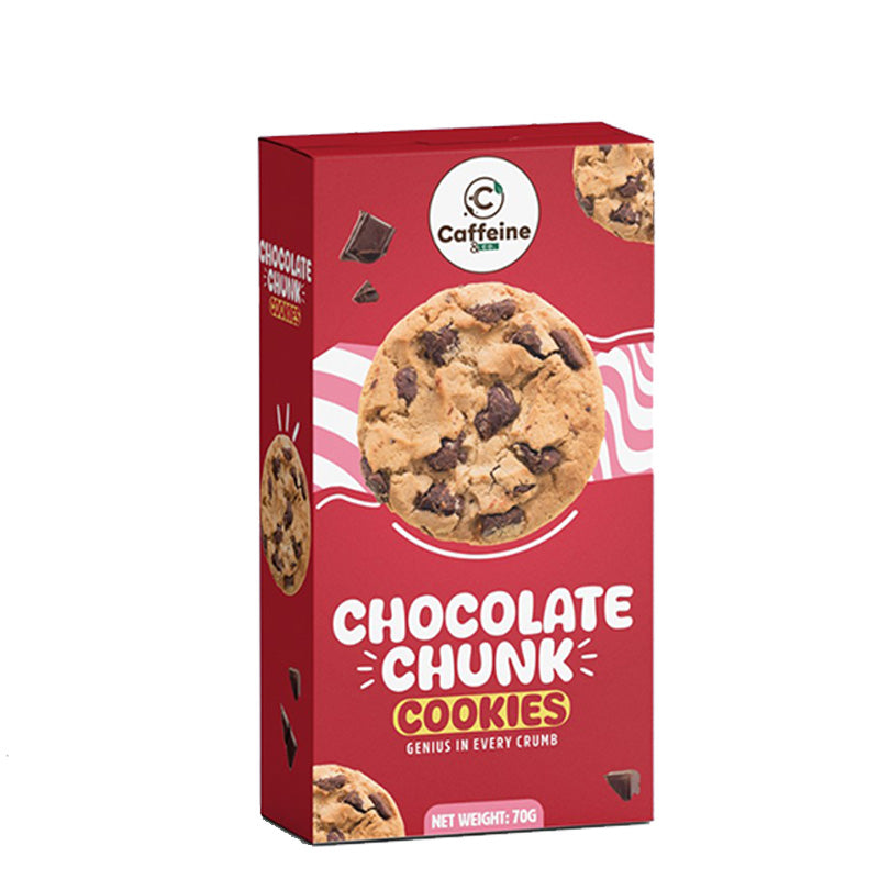 Caffeine & Co Chocolate Chunk Cookies 70g