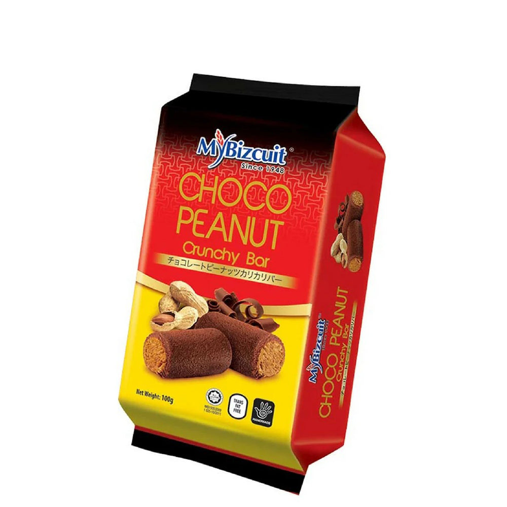 MyBizcuit Choco Peanut Crunchy Bar 100g