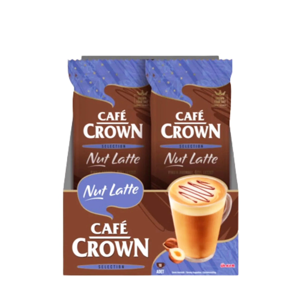 Cafe Crown Instant Nut Latte Sachet (Box of 10)