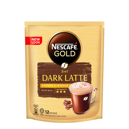 Nescafe Gold Instant Dark Latte (34g x 12)