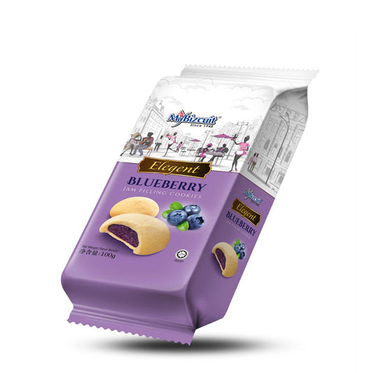 MyBizcuit Blueberry Filling Cookies 100g