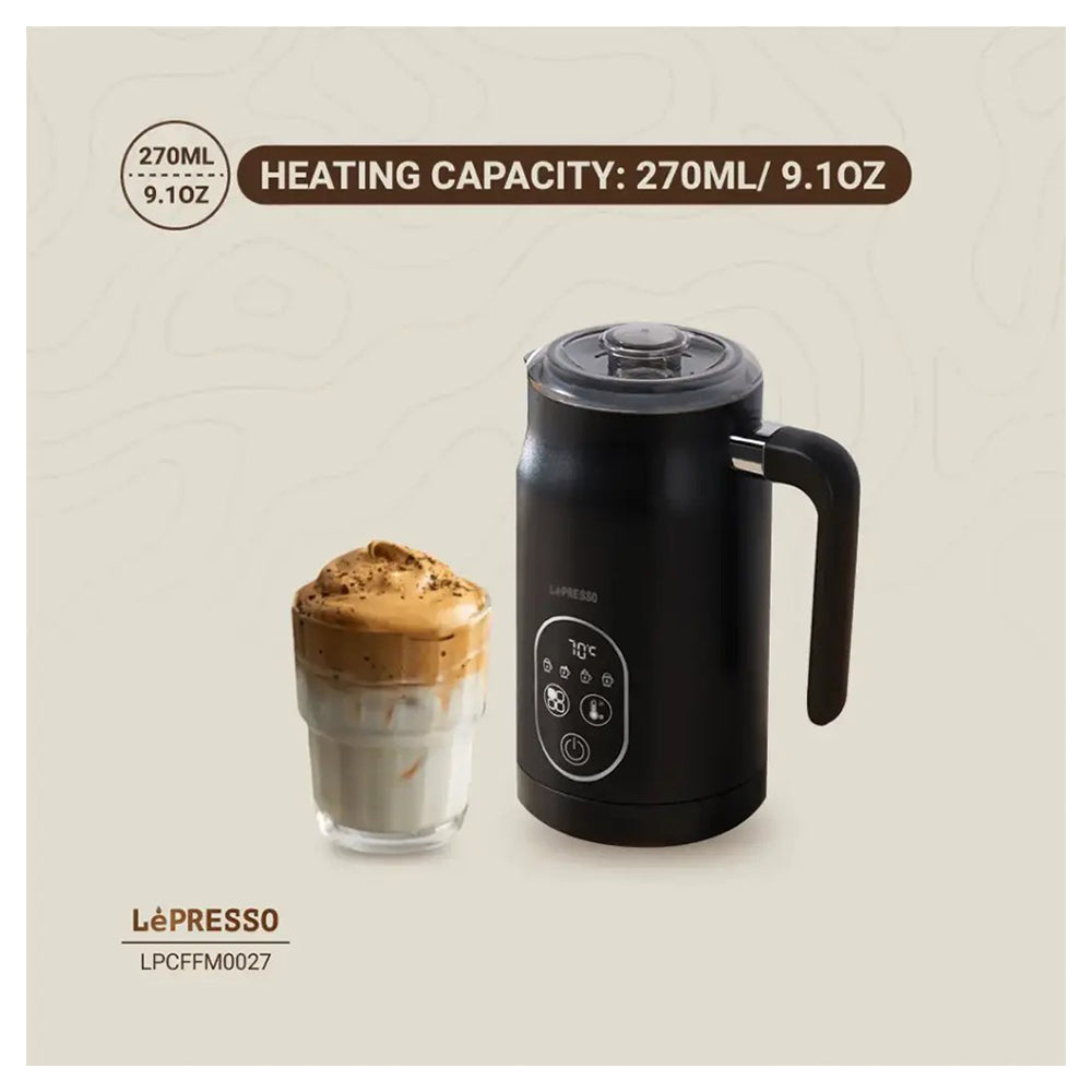 LePresso Temperature Control Milk Frother