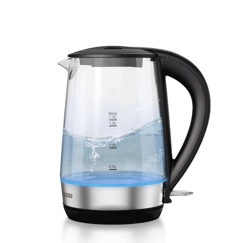 LePresso Transparent Quick Boil Glass Kettle