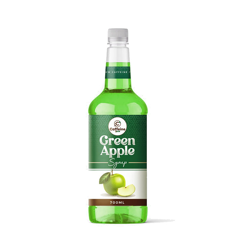 Caffeine & Co Green Apple Syrup 700ml