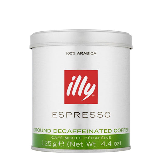 Illy Espresso Decaf Ground Coffee 125g