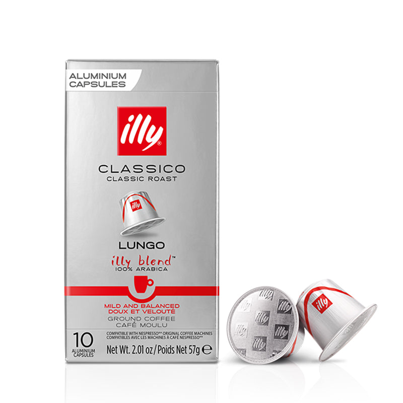 Illy Classico Lungo Nespresso Capsules