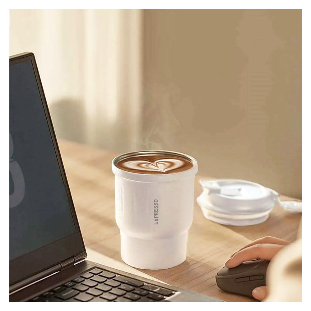 Lepresso Insulated Tumbler White