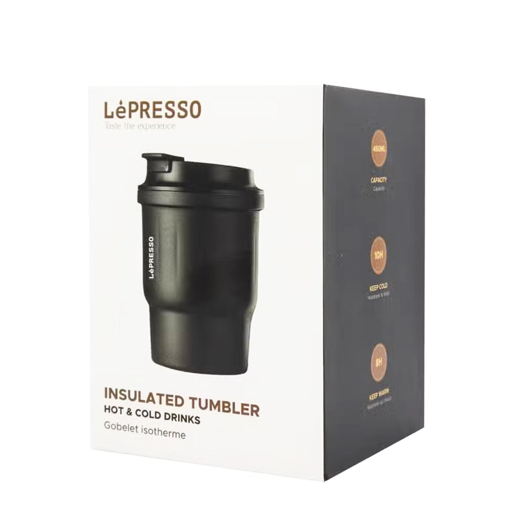 Lepresso Insulated Tumbler Black