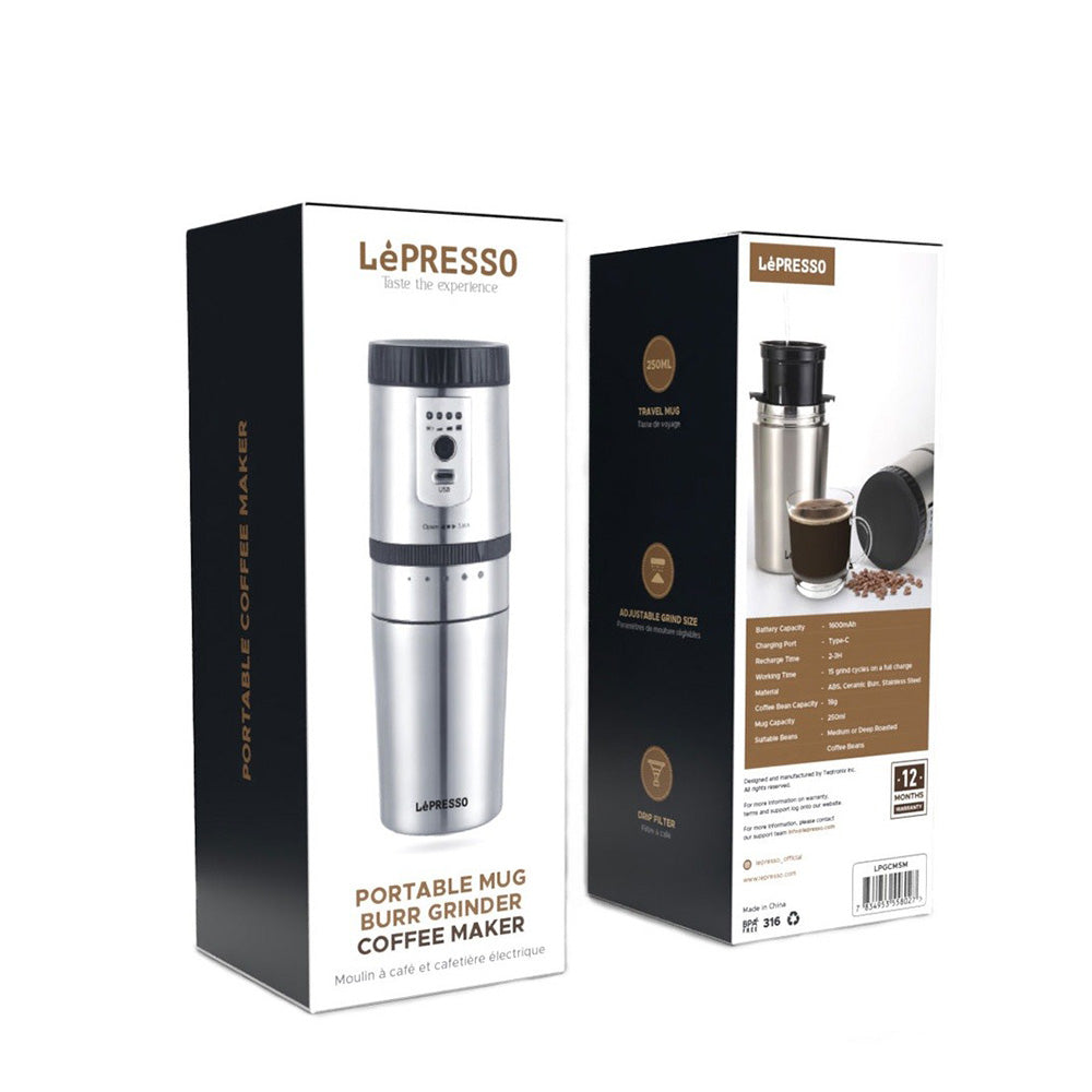 Lepresso Burr Grinder & Drip Coffee Maker