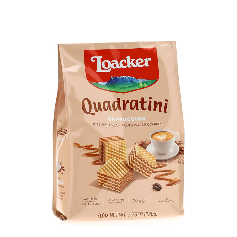 Loacker Quadrantini Cappuccino 110g