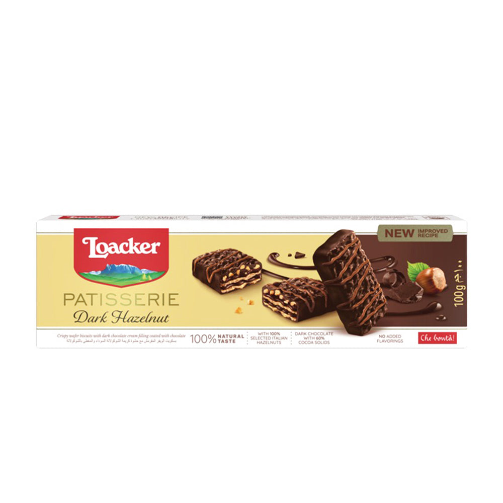 Loacker Patisserie Dark Hazelnut 100g