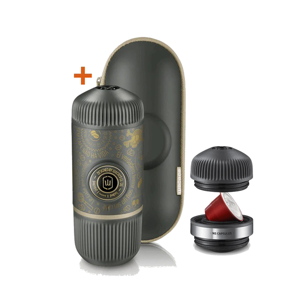 Wacaco Nanopresso + Protective Case + Nespresso Adapter