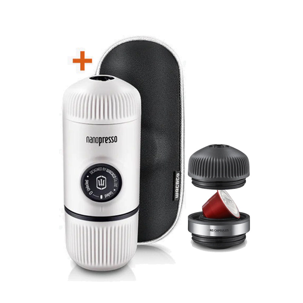 Wacaco Nanopresso + Protective Case + Nespresso Adapter