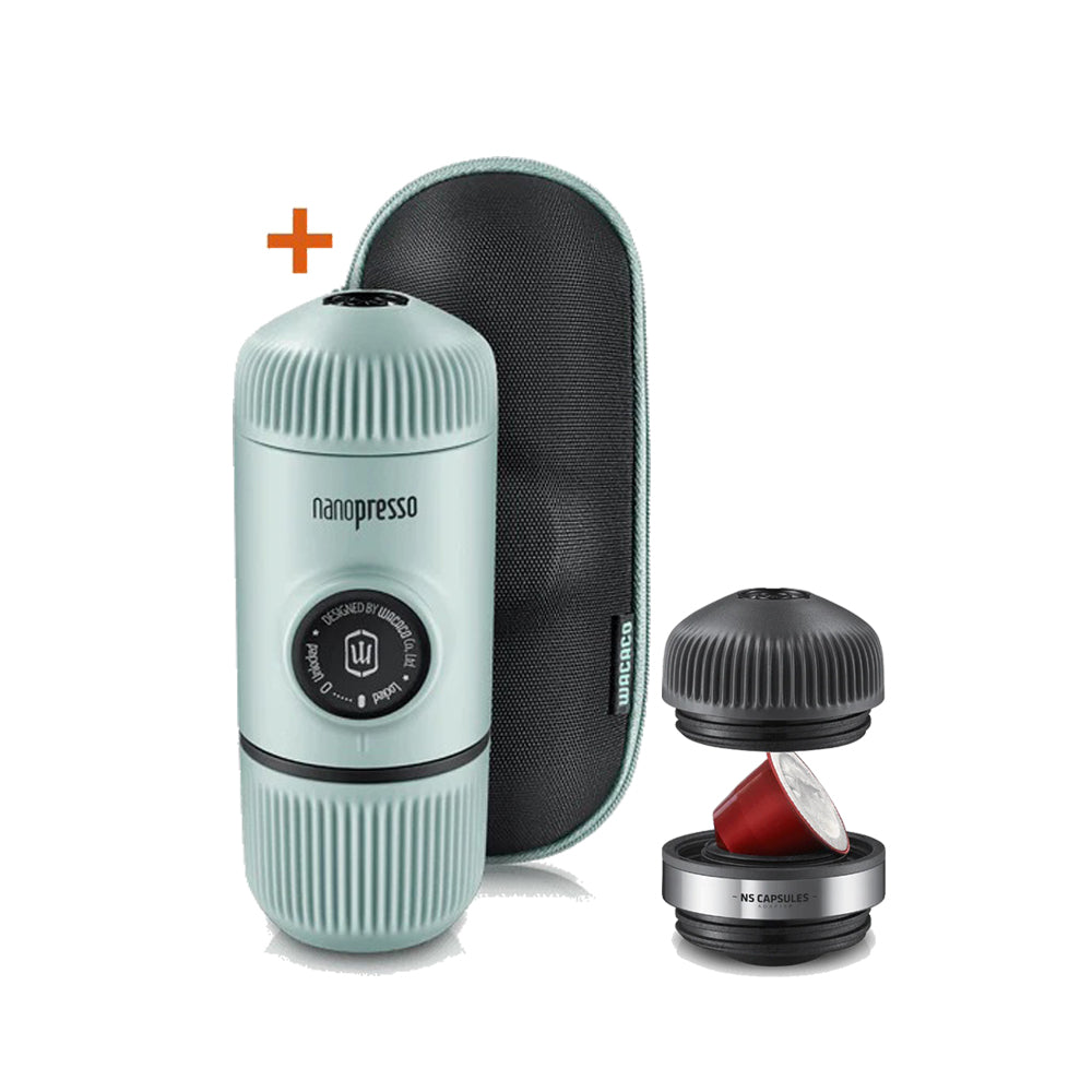 Wacaco Nanopresso + Protective Case + Nespresso Adapter