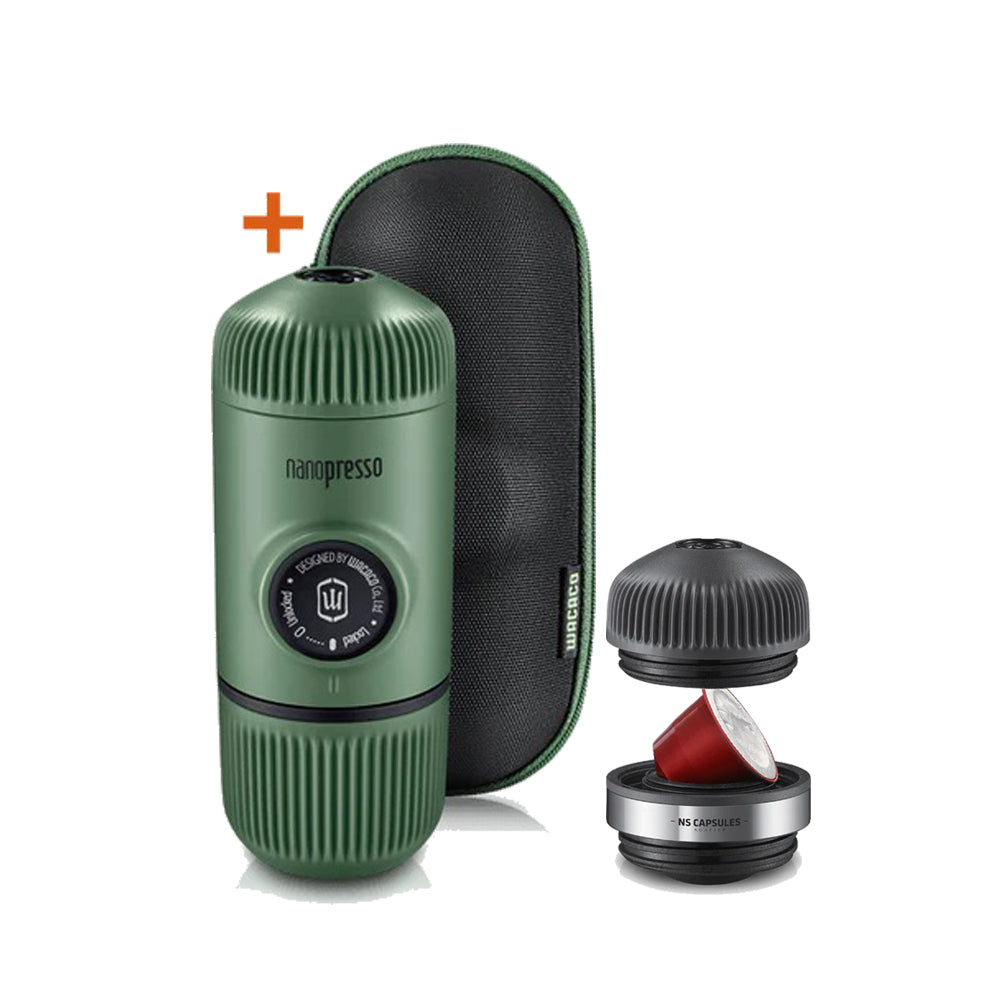 Wacaco Nanopresso + Protective Case + Nespresso Adapter