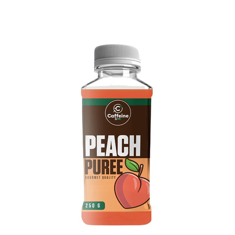 Caffeine & Co Peach Puree 250g