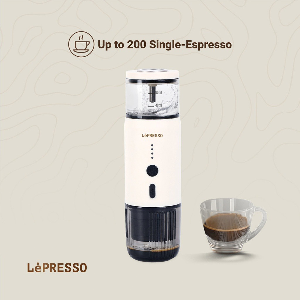 LePresso Portable Espresso Machine with Case