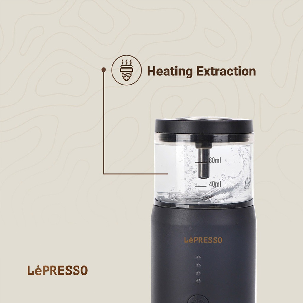 LePresso Portable Espresso Machine with Case