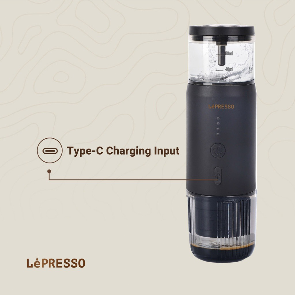 LePresso Portable Espresso Machine with Case