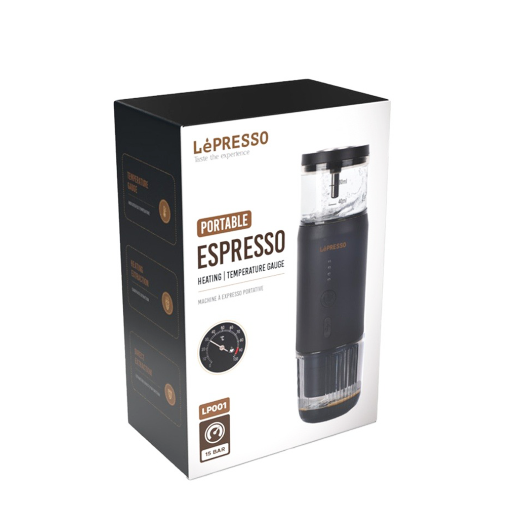 LePresso Portable Espresso Machine with Case