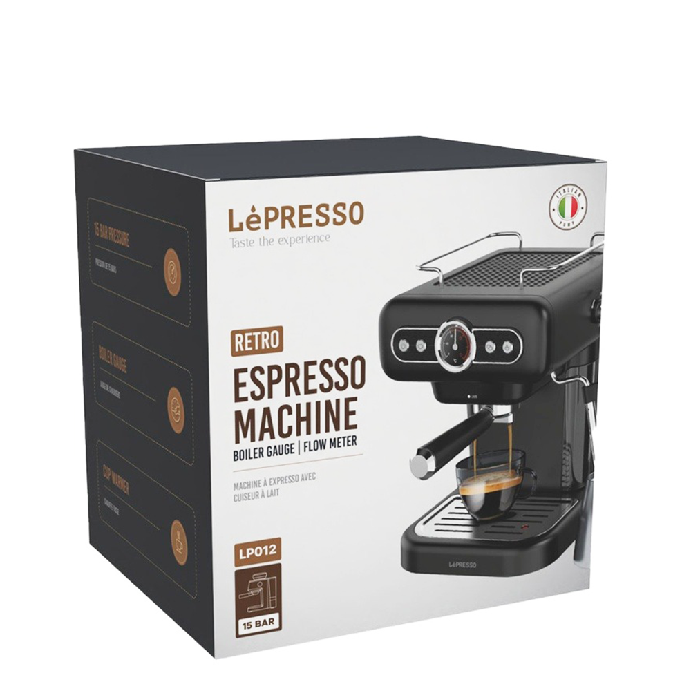 LePresso Retro Espresso Machine