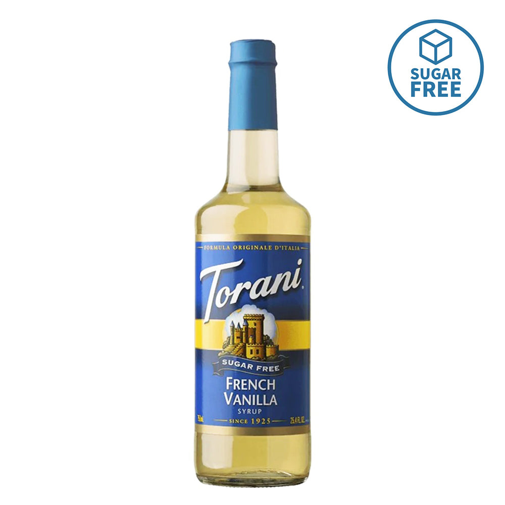 Torani Sugar Free French Vanilla Syrup 750ml