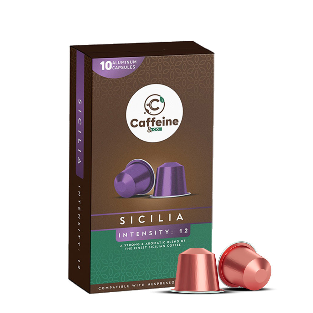 Caffeine & Co Nespresso Capsules Sicilia