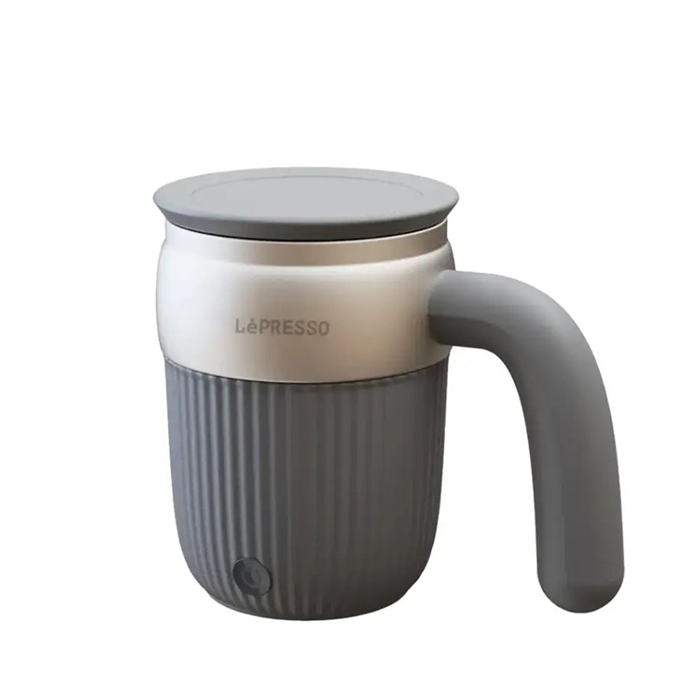 LePresso Auto Stir Mug Grey