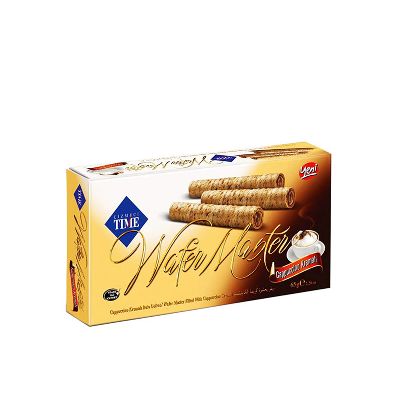 Wafer Master Rolls Cappuccino 65g