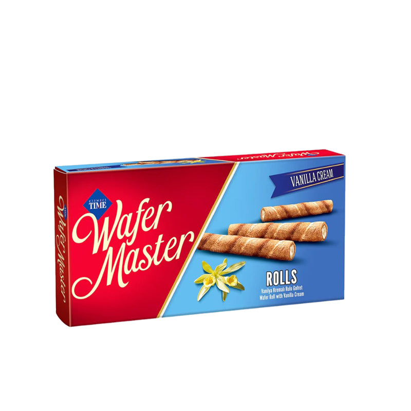 Wafer Master Rolls Vanilla 65g