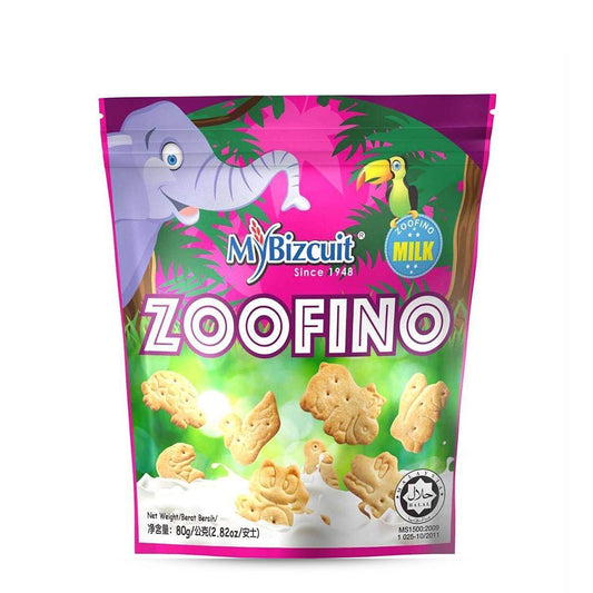 MyBizcuit Zoofino Milk 80g