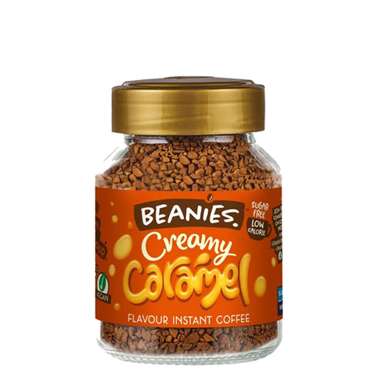 Beanies Creamy Caramel Instant Coffee 50g