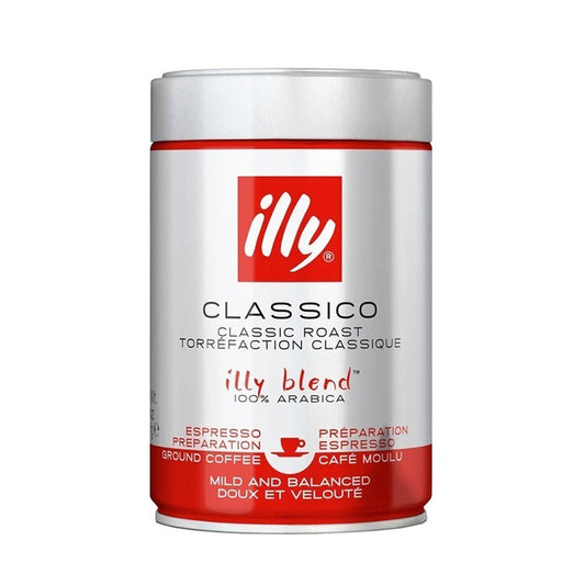 Illy Classic Roast Ground Coffee 250g