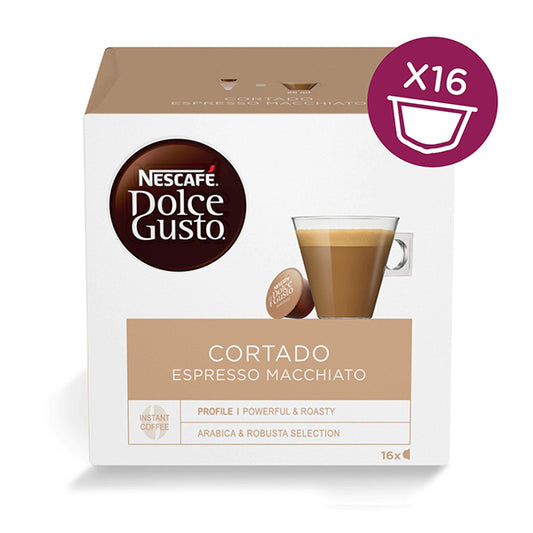 Nescafe Dolce Gusto Cortado Espresso Macchiato Pods